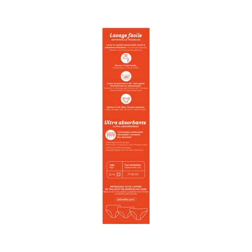 Menstruatieslip Eerste Menstruaties, , small